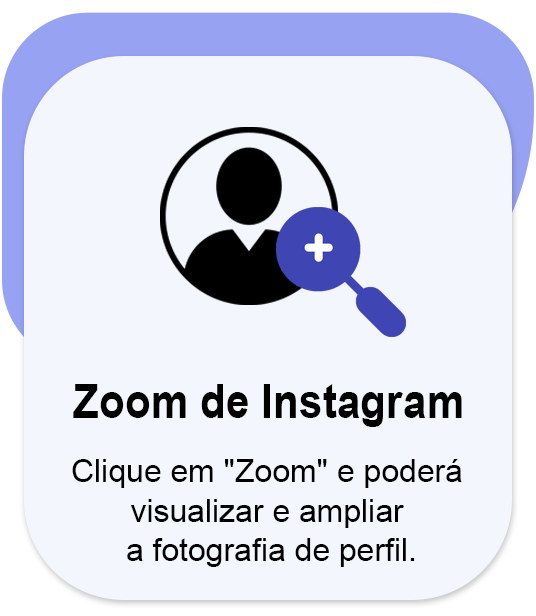 Veja a fotografia de perfil do Instagram sem ter conta.